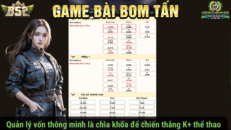 Quản lý vốn thông minh là chìa khóa để chiến thắng K+ thể thao