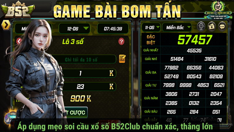 Áp dụng mẹo soi cầu xổ số B52Club chuẩn xác, thắng lớn